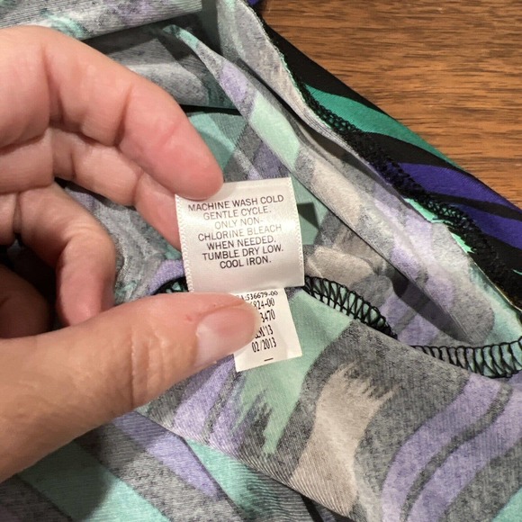 Banana Republic Dress Women Small Blue Green 3/4 Sleeve Work Career‎ - Picture 12 of 16